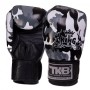 Рукавички боксерські шкіряні Empower Camouflage TKBGEM-03 Top King Boxing 14oz Камуфляж сірий (37551037)