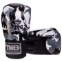 Рукавички боксерські шкіряні Empower Camouflage TKBGEM-03 Top King Boxing 14oz Камуфляж сірий (37551037)