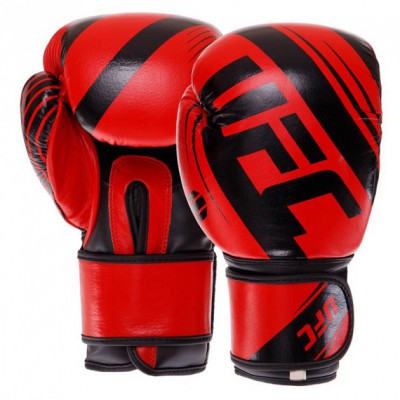 Рукавички боксерські Rush BO-0574 UFC 14oz Червоний (37512054)