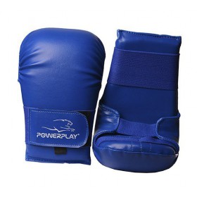 Рукавички для карате 3027 Power Play L Синій (37228049)