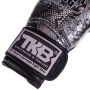 Рукавички боксерські шкіряні Super Snake TKBGSS-02 Top King Boxing 10oz Чорно-срібний (37551023)