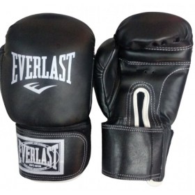 Перчатки бокс Lev Sport EVERLAST стрейч чорний 10oz