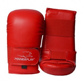 Рукавички для карате 3027 Power Play L Червоний (37228049)