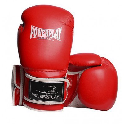 Боксерські рукавички 3019 Power Play 14oz Червоний (37228048)