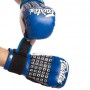 Рукавички гібридні для ММА Fairtex 0273 12oz Синьо-сірий (37429081)