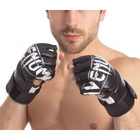 Рукавички для ММА Venum 0985 Без бренду M Чорний (37429083)