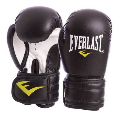 Рукавички боксерські Everlast MA-5018 4oz Чорний (37429451)