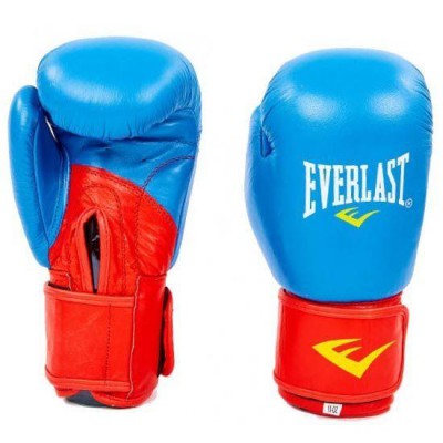 Рукавички боксерські Everlast MA-6750 12oz Синьо-червоний (37429172)