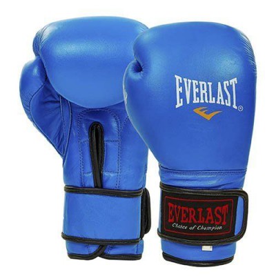 Рукавички боксерські Everlast BO-4748 8oz Синій (37429429)