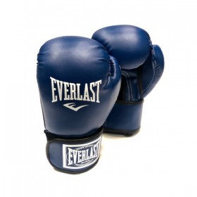 Перчатки бокс Lev Sport EVERLAST стрейч синій 6oz