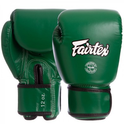 Рукавички для боксу Fairtex BGV16 Зелений 12oz (MR03221)