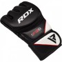 Рукавички для ММА RDX Rex Leather Black р. M