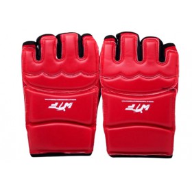 Накладки (рукавички) для тхеквондо Europaw червоні L europaw593