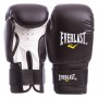 Рукавички боксерські на липучці Everlast 10oz PVC чорний BO-0330