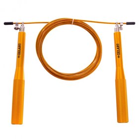 Скакалка для кроссфита з алюмінієвими ручками Помаранчевий RT-FI-5100