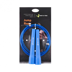 Скакалка Way4you ULTRA SPEED CABLE ROPE 2 (синя) (w40035-bl)