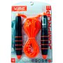 Скакалка з електронним лічильником LiveUp Pvc Cable Jumprope LS3128 (275 см Orange)