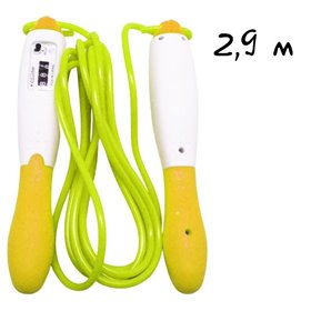 Скакалка із вбудованим лічильником жовта MiC (C34202) (182695)