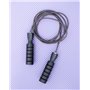 Скакалка швидкісна з протиковзкими ручками Premium Jump Rope 2488 4yourhealth Чорний (56576027)