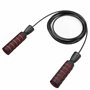 Скакалка швидкісна з протиковзкими ручками Premium Jump Rope 2471 4yourhealth Чорно-червоний (56576026)