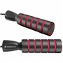 Скакалка швидкісна з протиковзкими ручками Premium Jump Rope 2471 4yourhealth Чорно-червоний (56576026)