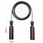 Скакалка швидкісна з протиковзкими ручками Premium Jump Rope 2471 4yourhealth Чорно-червоний (56576026)