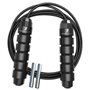 Скакалка швидкісна з протиковзкими ручками Premium Skip Rope 0156 4yourhealth Чорний (56576029)