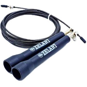 Скакалка Кросфіт FI-5101 Zelart Чорний (56363067)