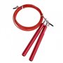 Скакалка швидкісна 4yourhealth Jump Rope Premium 3м металева на підшипниках 0194 Червона