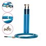 Скакалка швидкісна 4yourhealth Jump Rope Premium 3м металева на підшипниках 0200 Синя