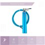 Скакалка швидкісна 4yourhealth Jump Rope Premium 3м металева на підшипниках 0200 Синя