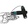 Скакалка швидкісна важка LiveUP Jump Rope чорний 280см LS3137