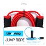 Скакалка LivePro PVC JUMPROPE червоний 275x0.6см LP8286