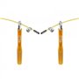 Скакалка швидкісна для крофіту 4FIZJO Speed ​​Rope 4FJ0185 Gold