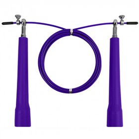 Швидкісна Кроссфіт Скакалка U-Power Ultra Speed Violet (U9026)