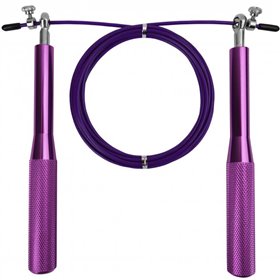 Скакалка швидкісна U-Power Pro Purple (U9021)