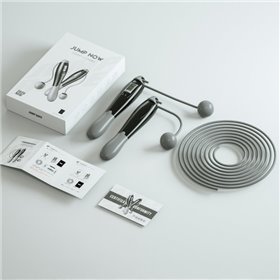 Скакалка MORO сіра M-4802