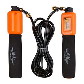 Скакалка з лічильником 2,8 м помаранчева WS-952C