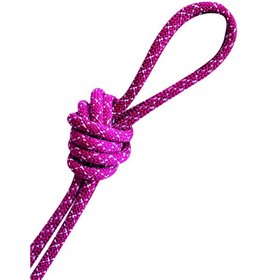 Скакалка Pastorelli Люрекс FIG Малиновий з Сріблом