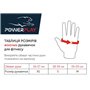 Рукавички для фітнесу PowerPlay 3492 жіночі Чорно-Розові S