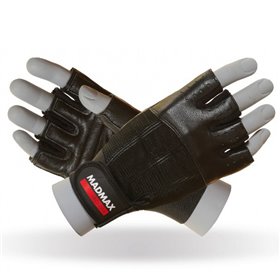 Рукавички для фітнесу MAD MAX Classic MFG 248, Black S