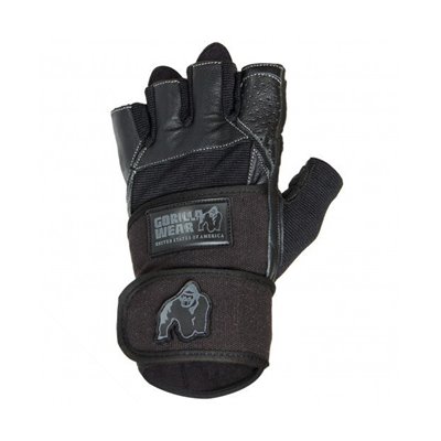 Рукавички Gorilla Wear Dallas Wrist Wrap Gloves 2XL Чорний (9914490005)