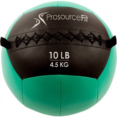 М'яч набивний, медбол для кросфіту ProSource Wall Ball Soft 4.5 кг (PS-2211-10lb-green), зелений