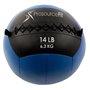 М'яч набивний, медбол для кросфіту ProSource Wall Ball Soft 6.3 кг (PS-2212-14lb-blue), синій