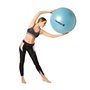 М'яч 65 см Gymnastik Ball Maxafe блакитний Ledragomma L 54