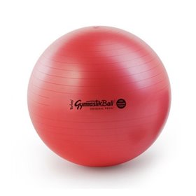 М'яч 75 см Gymnastik Ball Maxafe червоний Ledragomma L 58