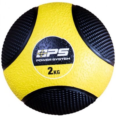 Медбол Power System Medicine Ball PS-4132 2 кг (4132YW-0)