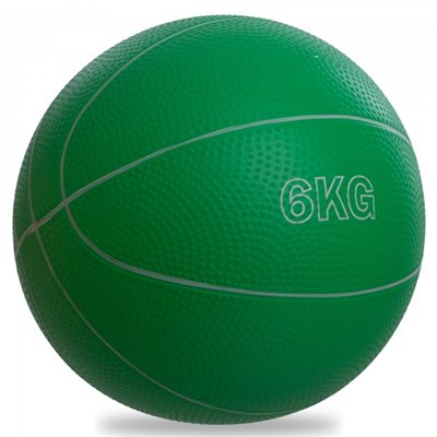 М'яч медичний медбол Record Medicine Ball SC-8407-6 6кг Green (PS01112)