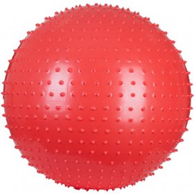 М'яч масажний TORNEO розмір 65см Червоний (A-206R)