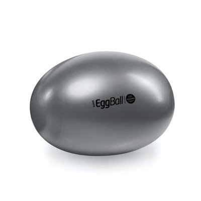 М'яч 65 см овальний EggBall Maxafe чорний Ledragomma L 111